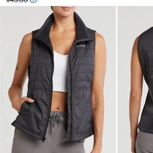 Columbia Women's Charcoal Quilted Vest (Emberview)